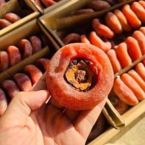 Gilgit Dry Sweet Persimmon 1KG – Premium Organic Dry Fruit from North Pakistan