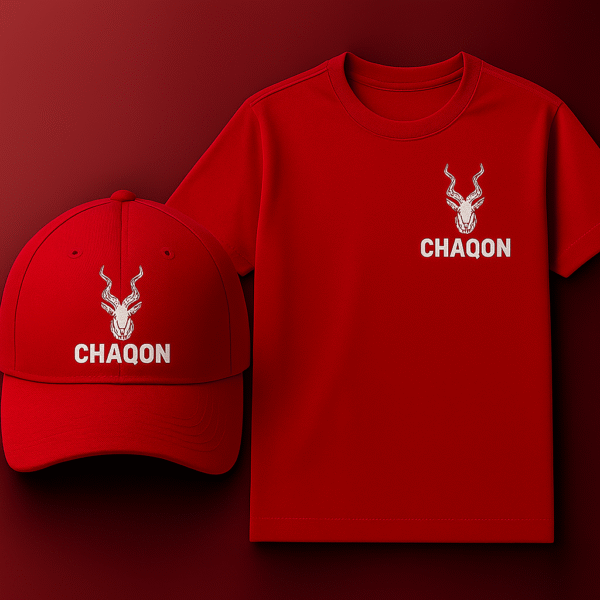 CHAQON T-Shirt with Cap – Premium Quality T-Shirt + - Image 2